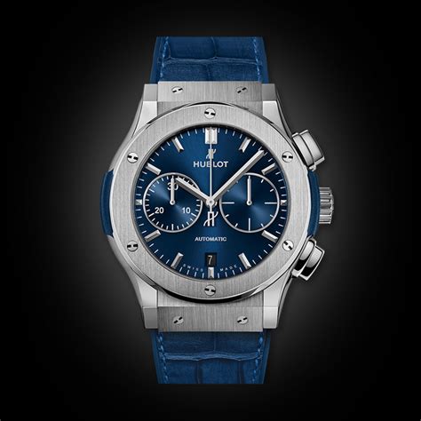 hublot classic fusion chronograph blue review|More.